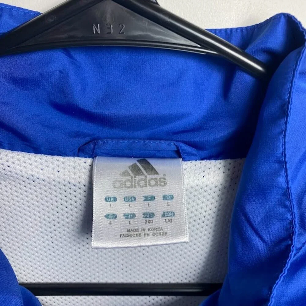 Adidas Chicago Cubs Full Zip Windbreaker Jacket